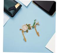 iplusmile Crochet Mural Vintage Double Branche Oiseau et Fleur Patère Murale Artistique Métal pour Manteaux Chapeaux Sacs Entrée Décorative