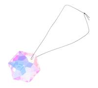 iplusmile Crystal Hanging Sun Catcher Prism Large Star Pendant for Window Car Garden and Balcony Decoration Brightens Interior with Sunlight Reflection