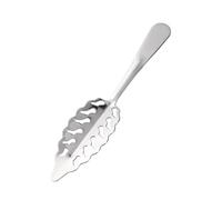 iplusmile Cuillère Absinthe Acier Inoxydable avec Passoire Carrée pour Sucre et Glace Ustensile Bar à Long Manche Antirouille pour Bar Restaurant et Usage Domestique