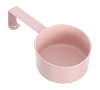 iplusmile Cuillère Doseuse à Lessive en Fer Crochet Suspendu Petite Taille Rose Cuillère Doseuse pour Poudre Aliments pour Animaux et Riz Dosage Précis pour Maison Cuisine