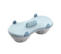 iplusmile Cuiseur à Œufs Vapeur Portable pour Micro-ondes Bol à Œufs Non Adhérent Léger et Résistant Petit Déjeuner Maison Bleu Ciel