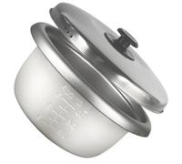 iplusmile Cuiseur Électrique Non Adhésif avec Couvercle Pot Intérieur Multifonction pour Cuisson Riz Soupe et Gâteau Accessoire pour Maison et