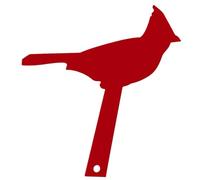 iplusmile Décoration Boîte Aux Lettres Oiseau Acrylique avec Piquet Facile à Installer Ornement Jardin et Maison pour Porte et Pelouse