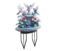 iplusmile Décoration De Colibris Piquets De Chemin Décor De Jardinière De Fleurs Piquets Décoratifs pour Plantes Sculptures De Jardin Pottes De Fleurs Ornement De Pelouse Jardinage Acrylique
