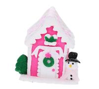 iplusmile Décoration Maison Noël Miniature Argile Polymère Centre de Table de Fête Couleur Vive Ornement de Noël Mignon pour Intérieur et Événements