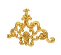 iplusmile Décoration Murale Fleur Sculptée Pvc Adhésive Applique Angle Meuble Pour Coin Décor Maison Installation Facile Sans Outil Ornement Unique Pour Ambiance Artistique