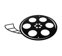 iplusmile Décoration Murale Thème Du Cinéma Accessoire De Décoration Pour Chambre Ou Théâtre Motif Bobine De Film Vintage