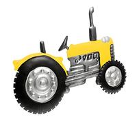 iplusmile Décoration Murale Tracteur En Fer Forgé Pour Jardin Et Intérieur, Pendentif Mural Compact Et Léger Jaune, Ornement Artisanal Robuste En Métal Pour Salon Et Bureau