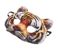 iplusmile Demi-masque Tigre EVA Léger pour Carnaval et Halloween Accessoire Animalier pour Fêtes Costumées et Mascarades Masque pour Femmes et Hommes