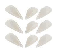 iplusmile Dents de Vampire 9 Pièces avec Colle Fausses Canines en Plastique pour Cosplay Halloween Accessoires de Costume Vampire Réutilisables pour Soirée Festive