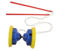 iplusmile Diabolo à Triple Roulements pour Débutants et Garçon Fille de Jonglage Extérieur Divertissement et Fitness pour Âges Aux Chocs Bleu Couleur Aléatoire Couleur Aléatoire