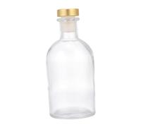 iplusmile Diffuseur Arôme Verre Transparent Bouchon Aléatoire Bouteille de Rechargeable pour Décoration Intérieure Arrangements Floraux