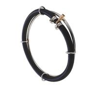 iplusmile Diffuseur d'air Rond pour Aquarium et Bassin à Poissons Anneau Diffuseur de Bulles en Acier Inoxydable 20 CM Pierre à Bulles à Micro-Perforations Accessoire Silencieux pour