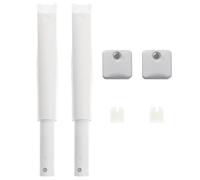 iplusmile Dispositifs Magnétiques de Relevage pour Portes D’Armoires Lot de 2 Système à Pression Encastré Couleur Blanche Anti-Jaunissement Adaptés aux Placards et Penderies