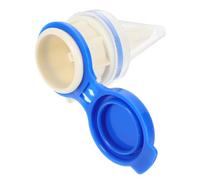 iplusmile Distributeur de Boissons pour Briques avec Couvercle Bec Verseur Amovible pour Lait et Jus Extension de Bouteille Pratique Matériau Bleu