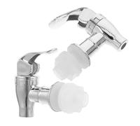 iplusmile Distributeur de Boissons Robine: 2 Pièces 16-22mm Robinet Tonneau de Bière Robinet pour Vin Rechange en Acier Inoxydabl pour Eau, Vin, Bière, Jus