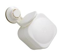 iplusmile Distributeur Mural à Ventouse pour Salle de Bain Doseur Liquide Capacité Design sans Perçage Adapté Carrelage et Verre Usage Facile pour Mains et Gel