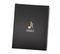 iplusmile Dossier de Musique Multi-usage pour Partitions Piano et Instruments Classeur Transparent avec Recto Verso Rangement Portable pour Musique et Documents