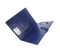 iplusmile Dossier PU avec Multi Poches et Porte Porte Documents Professionnel avec Clip Métallique Intégré pour Prise de Notes Mobile Organiseur Portable pour Bureau et Réunions