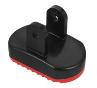 iplusmile Embout de Pied Antidérapant pour Échelle Extensible - Stabilisateur Noir et Rouge pour Échelle de Grenier Télescopique Protection Silencieuse et Support Renforcé Accessoire de