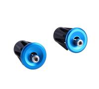 iplusmile Embouts de Guidon Alliage Aluminium Bleu Bouchons de Barre pour VTT et de Route Confortables et Lot