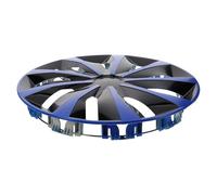 iplusmile Enjoliveurs de Roue Bleu TT pour Voiture et Camion Protège-pneus Résistants Finition Lisse Installation sans Outil Couvre-moyeux Décoratifs