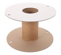 iplusmile Enrouleur de Câble en Papier Marron Design Simple Organise et Maintient Câbles Efficacement Compact et Facile à Utiliser pour Rallonge Électrique