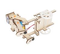 iplusmile Ensemble De Jouets Robot à Monter Soi-même en Bois pour Garçon Et Filles, Kit DIY Taille Unique, Éducatif Et Scientifique, Activité Manuelle pour Apprentissage Et Jeu Créatif, 1 Set