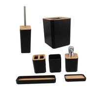 iplusmile Ensemble De Salle De Bain Porte-Brosses À Dents Poubelle pour Salle De Bain Gobelet De Lavage Porte-Brosse À Dents Gobelet De Brossage Articles