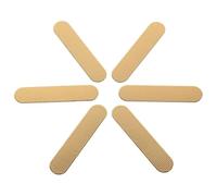 iplusmile Entretoises Dorées Lot de 6 pour Micro Simple Bobinage, Joints en Plastique pour Réparation et Réglage de Guitares Électriques, Accessoires pour Musiciens
