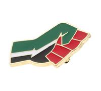 iplusmile Épinglette Drapeau Palestinien Métallique Robuste, Insigne En Émail Patriotique, Broche Poing Levé, Accessoire Unisexe Pour Vêtements, Paquet Et Chapeaux, Taille Mini