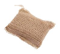 iplusmile Éponge de Bain Loofah Exfoliante en Fibre Naturelle de Jute Forme Fleur Couleur Jaune Bain Exfoliation Corps Nettoyant Peau Morte Usage Quotidien 1 Pièce