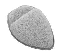 iplusmile Éponges Exfoliantes Visage Goutte D'eau Réutilisable Gris Nettoyage Quotidien Démaquillant Soin Peau Sensible Voyage