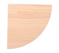 iplusmile Étagère d'angle Murale Structure Triangulaire pour Optimisation D'espace Forme Éventail en Bois et Présentation Polyvalente pour Salon et Couloir