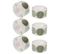 iplusmile Étiquettes Autocollantes Rondes 1 Pouce 3000 Pièces en 6 Rouleaux pour Fermeture Colis et Emballages Autocollants de Remerciement pour Petites Entreprises Usage Commercial et