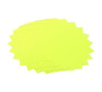 iplusmile Étiquettes de Prix en Papier Jaune 50 Pièces Format 13x16 Cm pour Supermarché et Centre Commercial Cartes Promotionnelles Affichage D'information