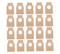iplusmile Étiquettes Suspendues pour Bouteilles De Vin 5,7 x 8,9 Cm Papier Kraft Jaune Lot de 100 Pièces Marqueurs De Casiers à Vin pour Cave à Et Brassage Maison