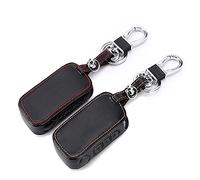 iplusmile Étui à Clés En Cuir Véritable Pour Voiture, Protection Compacte Fil Marron, Compatible Télécommande Alarme, Porte-clés Élégant Et Résistant Pour Usage Quotidien