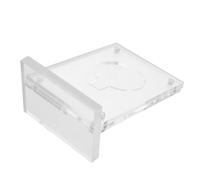 iplusmile Étui Acrylique Transparent pour Médiators de Guitare, Boîte de Présentation Anti-poussière avec Fixation Magnétique 3 Faces, Dimensions 6,5×9,5 Cm, Organiseur Résistant