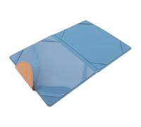 iplusmile Étui Bleu pour Certificat de Naissance en Cuir Synthétique Résistant Pochette de Protection Solide pour Bébé Format Compact pour Conserver Documents Officiels