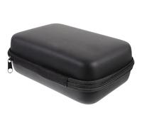 iplusmile Étui de Transport Rigide pour Enregistreur Noir en Eva Fermeture Éclair Lisse, Pochette Protectrice pour Voyage et Maison