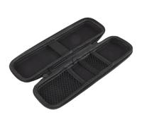 iplusmile Étui de Voyage pour Brosse à Dents Électrique Boîte de Rangement Portable Dur Eva Petite Noire avec Pochette Filet pour Accessoires pour Randonnée et Déplacements