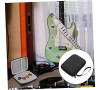 iplusmile Étui Rigide pour Médiators de Guitare Pochette de Rangement Portable Résistante et Durable Sac Compact avec pour Voyages et Stockage Électrique et