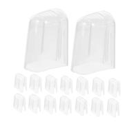 iplusmile Étuis de Protection pour Têtes de Brosse à Dents 24 Pcs en PP Anti-poussière pour Voyage et Usage Quotidien