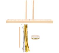 iplusmile Fabricant D'arcs Kit 1 Set Facile en Bois et Plastique pour Ruban, Outil DIY pour Créations Artisanales et Décorations de Fête pour Couronnes et Présents