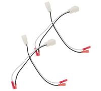 iplusmile Faisceau de Câblage pour Haut-Parleurs de Portière de Voiture 4 Pièces Adaptateur de Câble Audio Automobile Connecteur Anti-Interférences Compatible Installation Facile Système