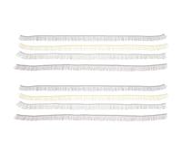 iplusmile Faux Cils de Poupée pour Améliorer Le Regard des Jouets 8pcs en Nylon Options de Coiffure Polyvalentes Accessoires pour Figurines