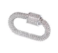 iplusmile Fermoir Connecteur pour Collier Compact Résistant Corrosion Léger et Pratique pour Création et Réparation de Bijoux