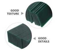 iplusmile Feuilles de Cire Verte pour Fabrication de Bijoux - 15 Pcs - Cire à Modeler pour Moulage et Gravure - Blocs Stables pour Sculpture Précise de Bagues Pendentifs et Créations