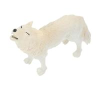 iplusmile Figurine Loup Réaliste Plastique Ornement Animal de Bureau et Éducatif pour Garçon Fille Modèle Wolf Ornament pour Décoration et Apprentissage
